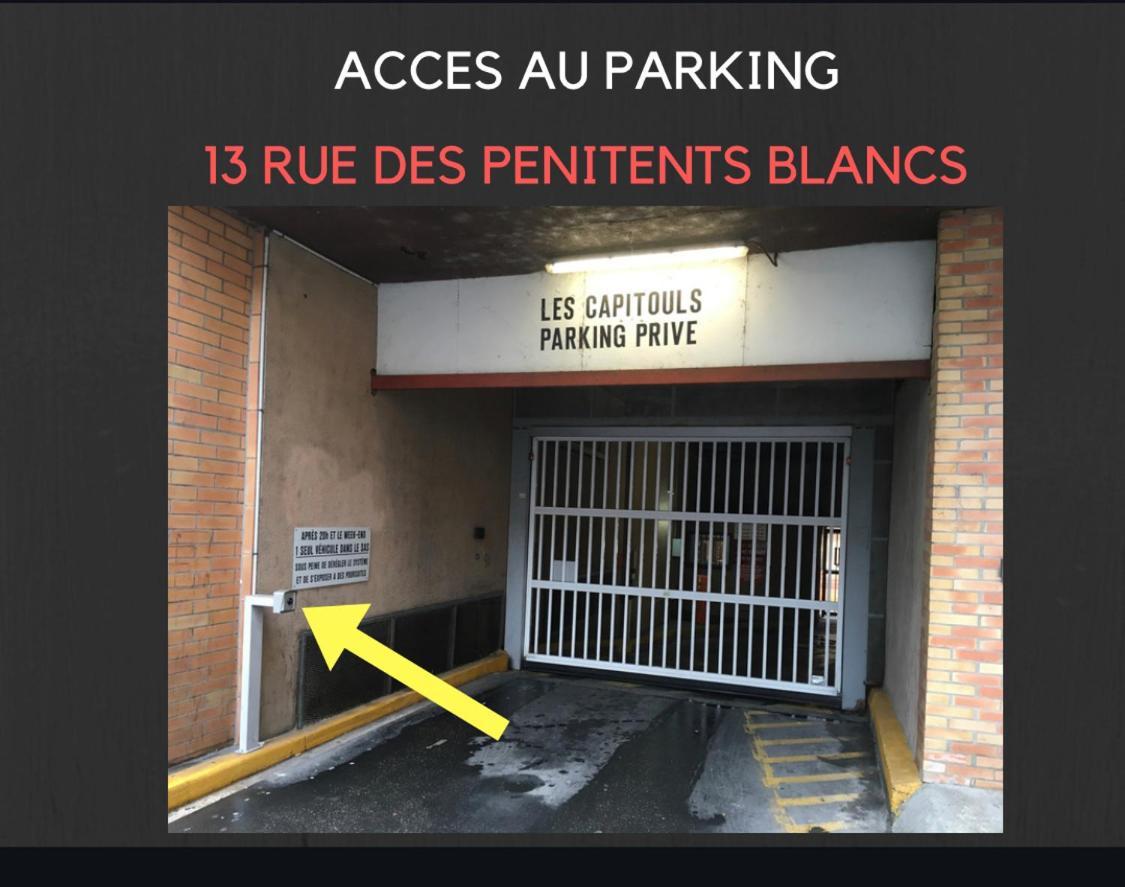 טולוז Hyper-Centre Historique Avec Possibilite De Reservation Parking מראה חיצוני תמונה